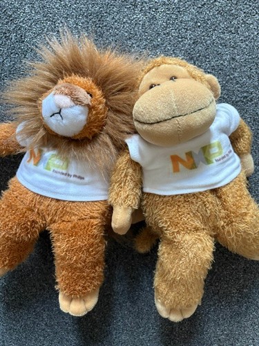 Plush teddys lion and - 2,