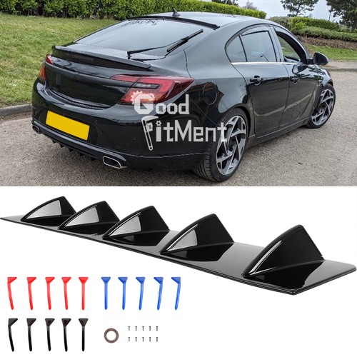 Gloss rear bumper splitter - gloss,