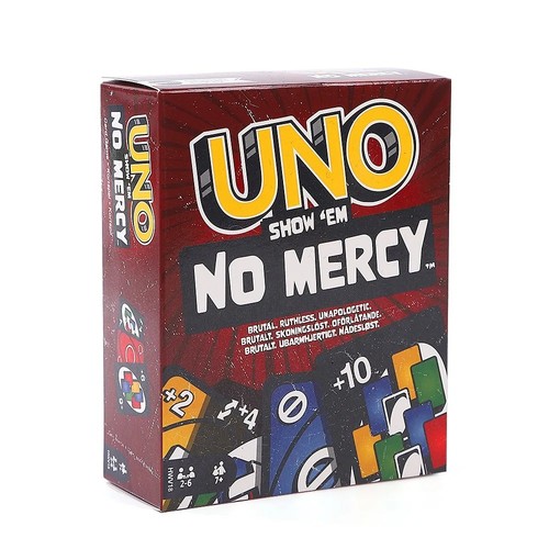 New 168pcs uno mercy game - 168pcs,