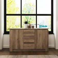 Canyon oak sideboard grey - sideboard,
