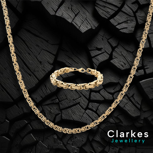 18ct gold filled stainless - 18ct,