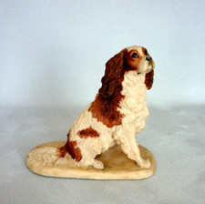 Border Fine Arts King Charles Spaniel Dog Figurine. Vintage 1986 Great Condition
