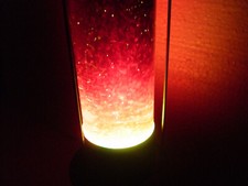 Rare  Vintage USSR Soviet Era Lava Lamp Space Rocket Cosmos Night Light 1981