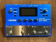 BOSS SY-300 Guitar Synthesizer Blue Body Effects Pedal Polyphonic Synth Sound