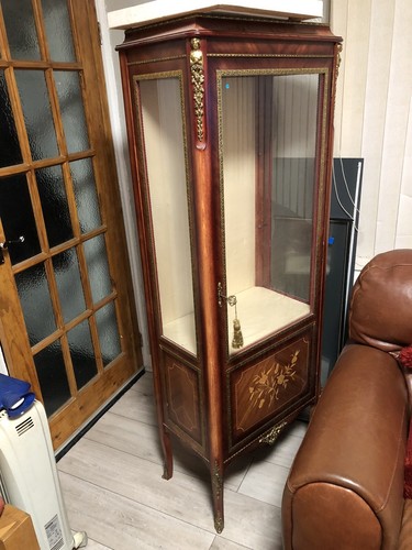 Vintage french vitrine - french,