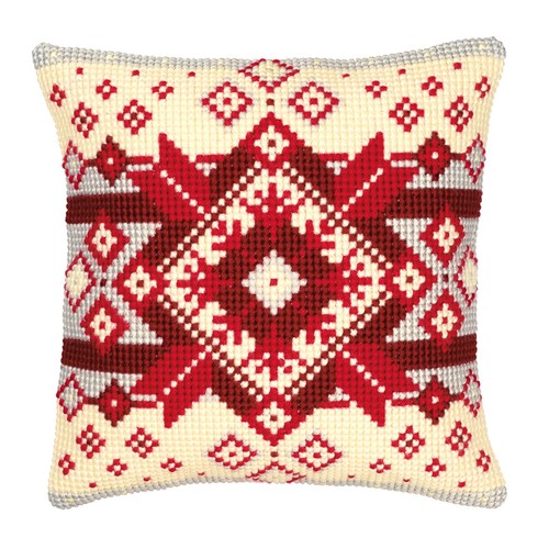 Vervaco cushion cross - ~,