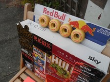 BARN FIND PACER COUGH DROPS 50MM vintage skateboard wheels  dry attic find 80's