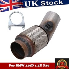 Exhaust Pipe Flexi Flex Pipe Stainless Steel Mesh For BMW 116D 1.5D F20 BMW NEW