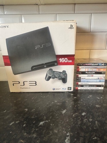 Sony playstation ps3 160gb - ps3,