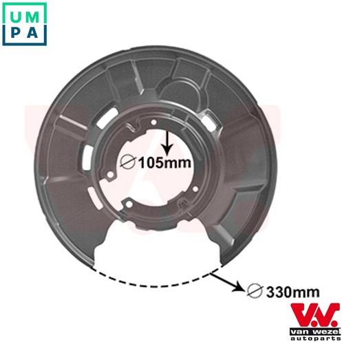 Splash guard brake disc - brake,