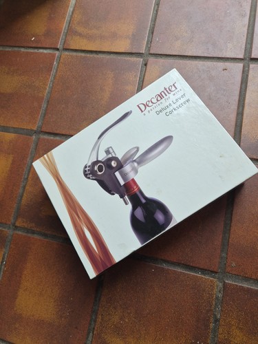 Decanter deluxe lever - decanter,