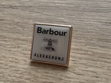 Barbour Alexa Chung Pin Badge Beacon Brand Rare Collaboration 