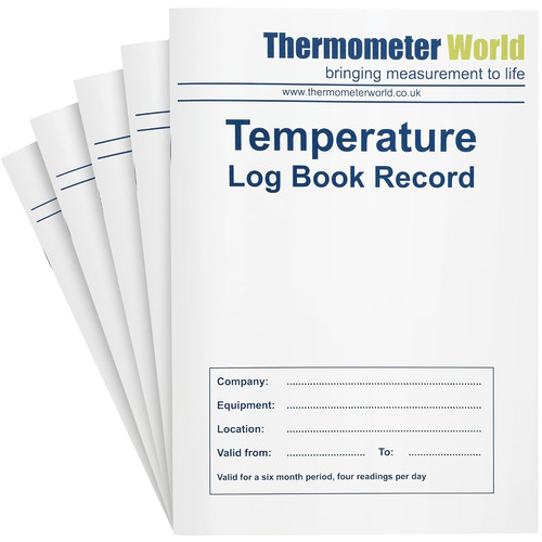 Pack temperature log - of, x