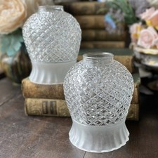 Vintage glass lamp - vintage, /