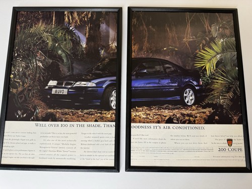 Framed rover 220 turbo coupe - turbo,