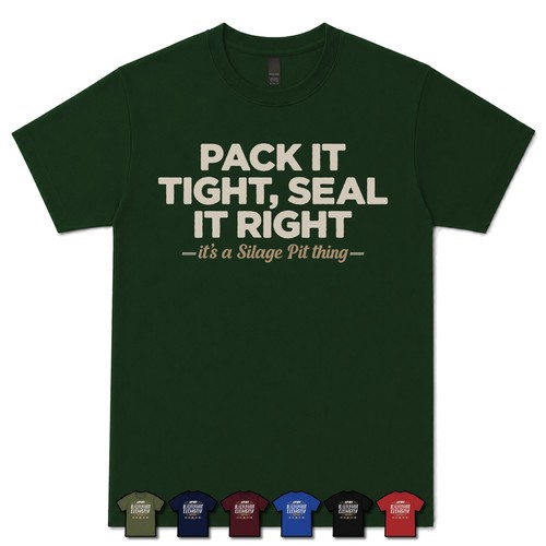 Pack tight seal it - tight,, right