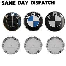 Set of 4 BMW Wheel Centre Caps