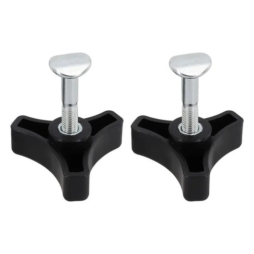 2pcs triangle handle - knob, nut