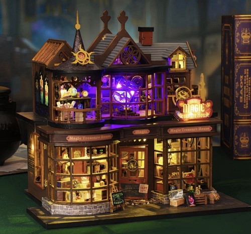 Diy miniature dollhouse kit - diy,