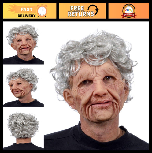 Supersoft old woman mask for - woman,