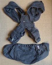 Close Caboo  Cotton Blend Baby Carrier - dark grey