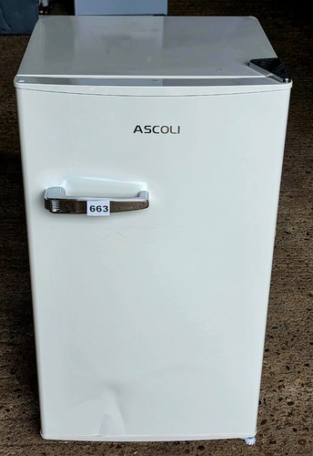 Ascoli retro mini fridge 85l - retro,