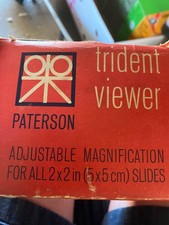 Paterson Trident Slide Viewer. £12. Free UK Delivery.