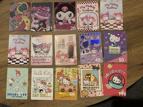 Panini hello kitty and - kitty,