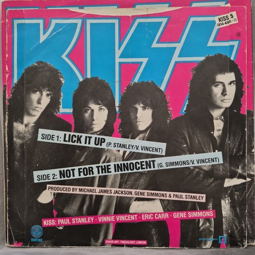 Kiss lick vinyl - lick, it