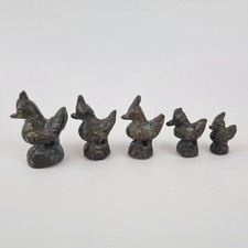Antique Set Of 5 Burmese