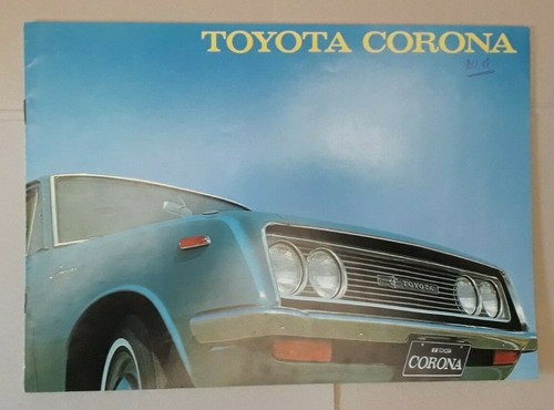 Toyota corona brochure 1968 - toyota, c.1968