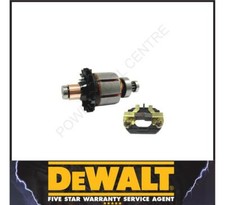 DeWalt 18v Motor Armature & Brushes SDS Hammer Drill DCH243 DCH253 DCH254