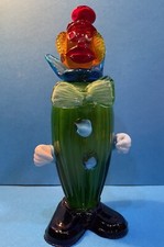 Murano Glass Clown Figurine