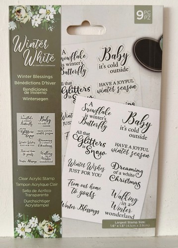 Crafter companion stamp - crafter's, set