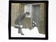 Man child snow - man,
