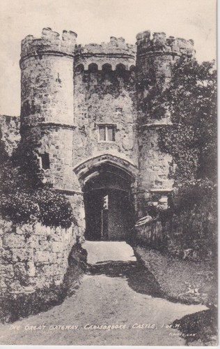 Postcard carisbrooke castle - postcard,
