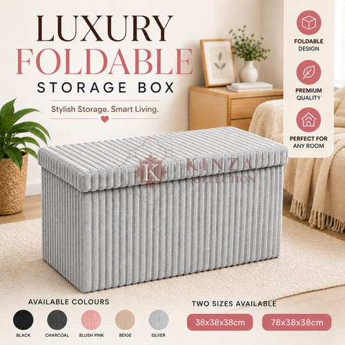 Collapsible corduroy storage - corduroy,