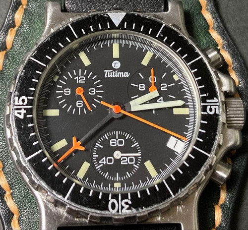 Tutima field chronograph - tutima,