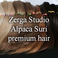 Zerga Premium Suri Alpaca hair for Rooting Reborn & Silicone Dolls 0.35oz pack