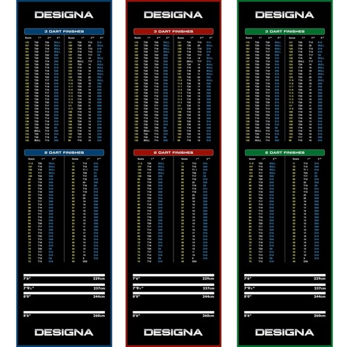 Designa darts non - slip, carpet