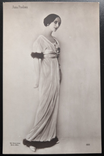 Vintage postcard anna pavlova - postcard,