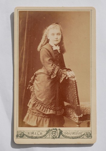 Cdv 19th century teenage - cdv, a