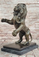 Bronze Lion Statue Antique