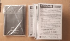 Thera-Band 5 FT 1.5 M - 2 Pack of 1.5 M Black SANITARY - INDIVIDUALLY WRAPPED.