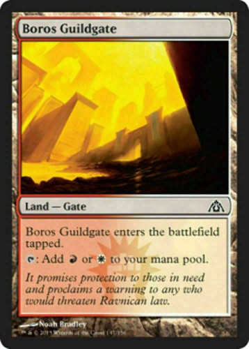 Boros guildgate dragon maze - boros, dragon's
