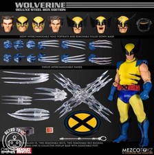 MEZCO WOLVERINE DELUXE STEEL