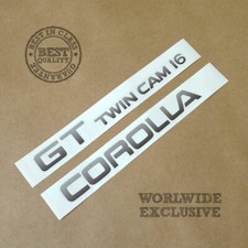 Corolla AE86 Bootlid Stickers 1985-1987 OEM