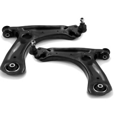 For VW Polo 6R 2009-2016 Lower Front Wishbones Suspension Arms Pair