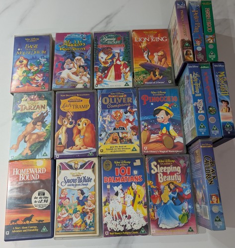 Job lot disney classic vhs - disney,
