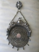 Antique Woman Silver Mermaid